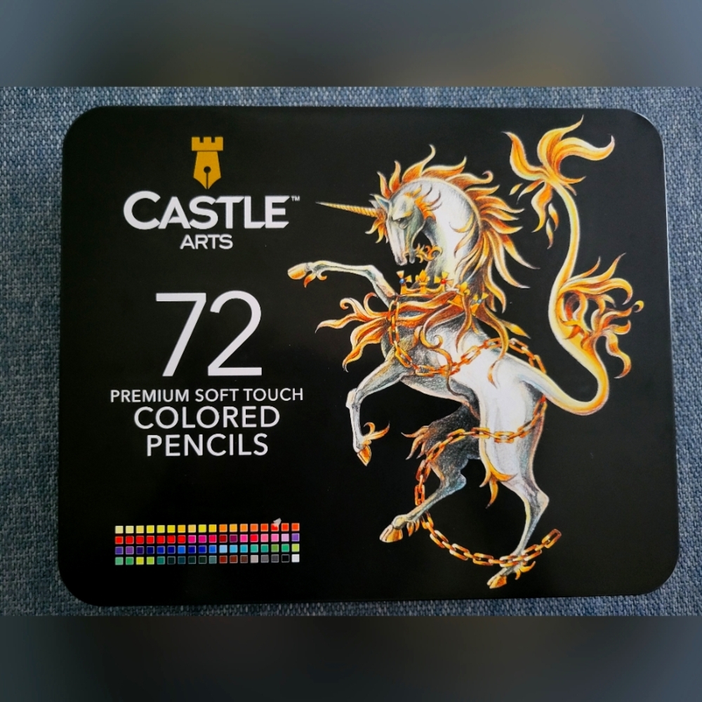 Castle Arts 72 Colored Pencils Set